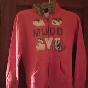 Mudd red sweat jacket
